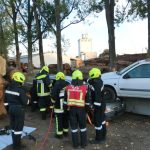 2018-09-23 Feuerwehren üben Massencrash