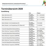 2019-12-12 Termine 2020