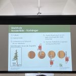 Arbeiten mit der Motorkettensäge