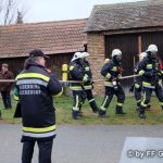Ausbildungsprüfung Löscheinsatz FF Glaubendorf