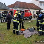 Ausbildungsprüfung Löscheinsatz FF Glaubendorf
