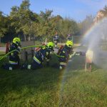 Ausbildungsprüfung Löscheinsatz in Großmeiseldorf