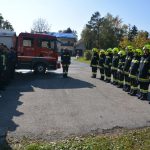 Ausbildungsprüfung Löscheinsatz in Großmeiseldorf