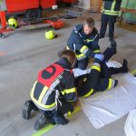 Ausbildungsprüfung Löscheinsatz in Großmeiseldorf