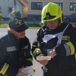 Ausbildungsprüfung Löscheinsatz in Großmeiseldorf