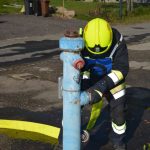 Ausbildungsprüfung Löscheinsatz in Großmeiseldorf