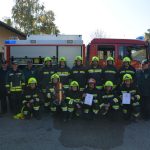 Ausbildungsprüfung Löscheinsatz in Großmeiseldorf