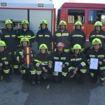 Ausbildungsprüfung Löscheinsatz in Großmeiseldorf