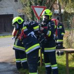 Ausbildungsprüfung Löscheinsatz in Großmeiseldorf