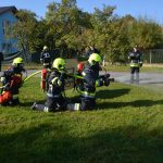 Ausbildungsprüfung Löscheinsatz in Großmeiseldorf