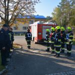 Ausbildungsprüfung Löscheinsatz in Großmeiseldorf