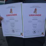 Ausbildungsprüfung Löscheinsatz in Großmeiseldorf