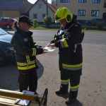 Ausbildungsprüfung Löscheinsatz in Großmeiseldorf