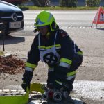 Ausbildungsprüfung Löscheinsatz in Großmeiseldorf