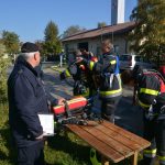 Ausbildungsprüfung Löscheinsatz in Großmeiseldorf