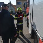 Ausbildungsprüfung Löscheinsatz in Großmeiseldorf