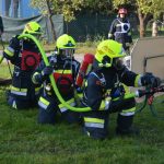 Ausbildungsprüfung Löscheinsatz in Großmeiseldorf
