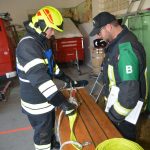 Ausbildungsprüfung Löscheinsatz in Großmeiseldorf