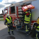 Ausbildungsprüfung Technischer Einsatz in Bronze in Glaubendorf