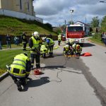Ausbildungsprüfung Technischer Einsatz in Bronze in Glaubendorf