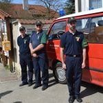 Ausbildungsprüfung technischer Einsatz in Bronze in Thern