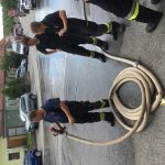 Bezirksübergreifende "Heißübung" in Stettenhof