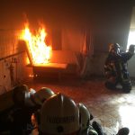 Bezirksübergreifende "Heißübung" in Stettenhof