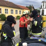 Bezirksübergreifende "Heißübung" in Stettenhof