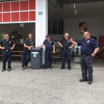 Bezirksübergreifende "Heißübung" in Stettenhof