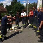 Bezirksübergreifende "Heißübung" in Stettenhof