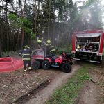 Bezirkswaldbrandübung am Manhartsberg