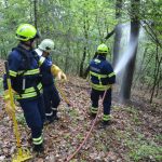 Bezirkswaldbrandübung am Manhartsberg