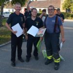 Ehrung der Waldbrandgruppe durch das BFK Hollabrunn