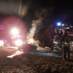 Fahrzeugbrand zwischen Unterdürnbach und Minichhofen