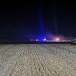 Feldbrand im Industriegebiet Wullersdorf