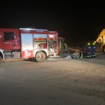 Feldbrand im Industriegebiet Wullersdorf