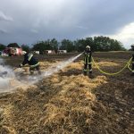 Flurbrand mit 5 Feuerwehren aus 3 Bezirken