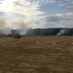 Flurbrand mit 5 Feuerwehren aus 3 Bezirken