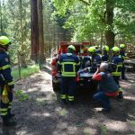 Große Waldbrandübung in Paudorf