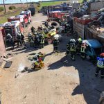 KHD-Übung des Abschnittes Ravelsbach in Irnfritz