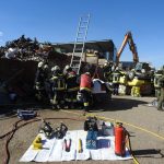 KHD-Übung des Abschnittes Ravelsbach in Irnfritz