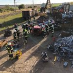 KHD-Übung des Abschnittes Ravelsbach in Irnfritz