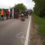 Klein-LKW gegen Traktor