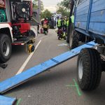 Klein-LKW gegen Traktor