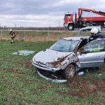 PKW-Unfall bei Unfahrung Maissau