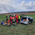 PKW-Unfall bei Unfahrung Maissau