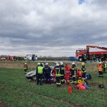 PKW-Unfall bei Unfahrung Maissau