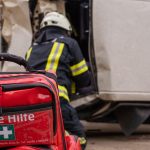 Technische Übung - Fahrzeug-Überschlag