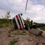 Technische Übung - Fahrzeug-Überschlag