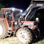 Traktorabsturz Nähe Ebersbrunn